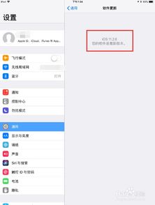 ipad系统怎么更新