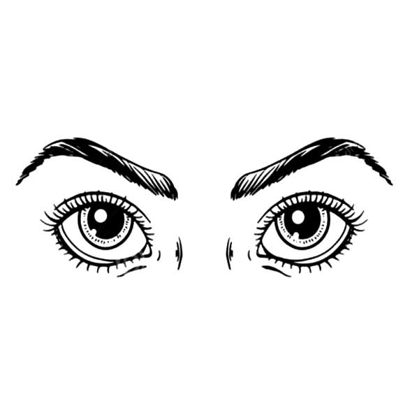 简笔画眼睛，简笔画眼睛简单又漂亮