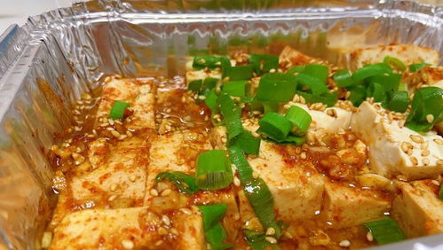 锡纸豆腐的做法，空气炸锅做锡纸豆腐的做法