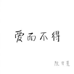 爱而不得的图片，爱而不得的图片唯美