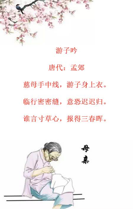 赞美母爱的诗句，赞美母爱的诗句四年级
