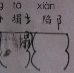 塌的组词，塌的组词和拼音