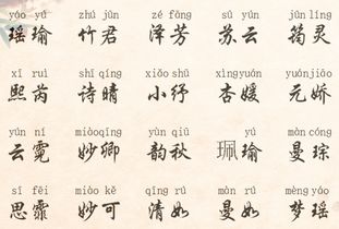 二个字独特好听名字,2个字的好听名字