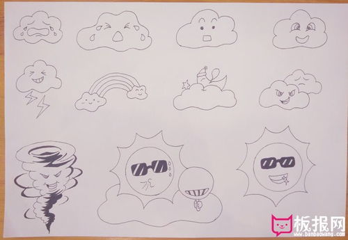 简单的图画，简单的图画大全可爱卡通图案