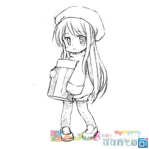 怎么画人物简单又漂亮