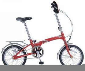 折叠自行车怎么折叠，折叠自行车怎么折叠图解