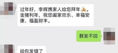 群发的我不回，群发的我不回春晚