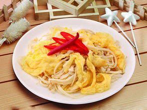 金针菇炒鸡蛋的做法，金针菇炒鸡蛋的做法大全