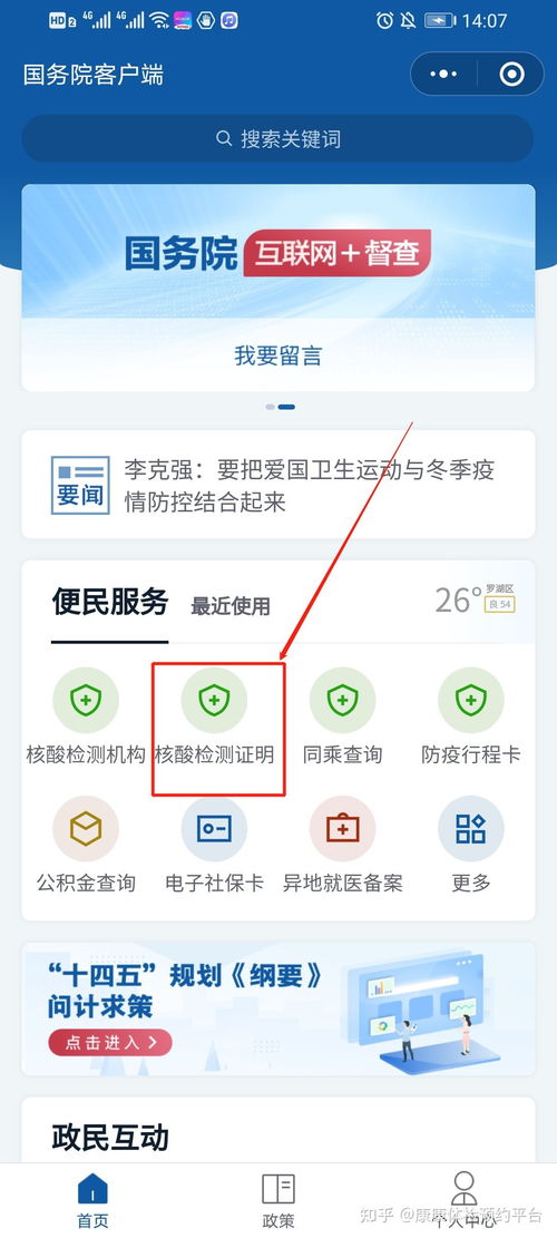 核酸检测查询，核酸检测查询入口