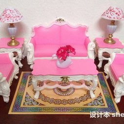 芭比娃娃家具，芭比娃娃家具套装