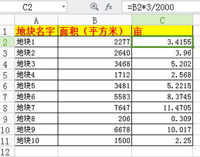 平方换算亩，平方换算亩数