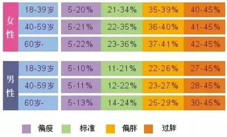 脂肪率，脂肪率多少算正常