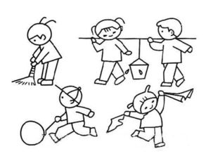 画人简笔画，画人简笔画女孩