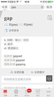 gap中文什么意思