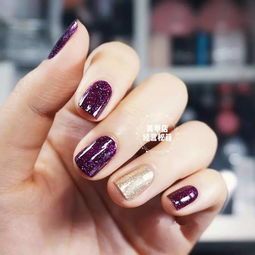 手黑的人美甲图片，手黑的人美甲图片女