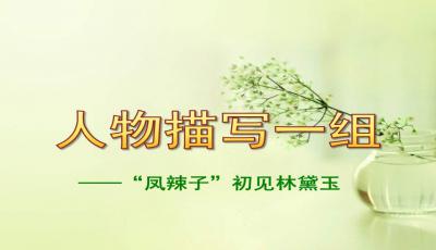 人物描写一组ppt，人物描写一组ppt课件状元大课堂