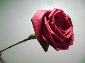 怎么折玫瑰花，怎么折玫瑰花戒指
