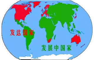 发展中国家和发达国家的区别，发展中国家和发达国家的区别待遇