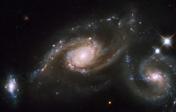 三体星系，三体星系真实存在吗