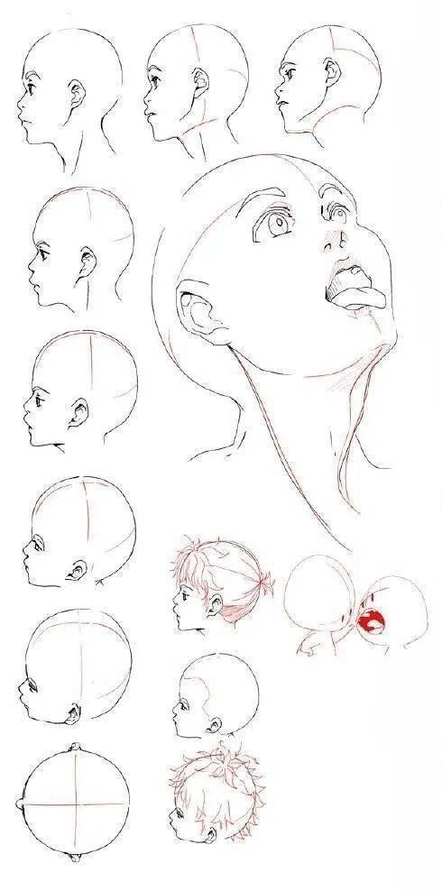 头怎么画