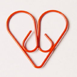 怎么用曲别针弄成心形