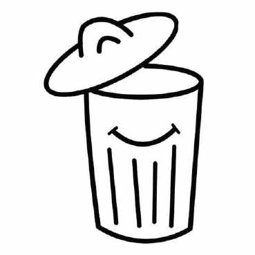 分类垃圾桶简笔画，分类垃圾桶简笔画图片