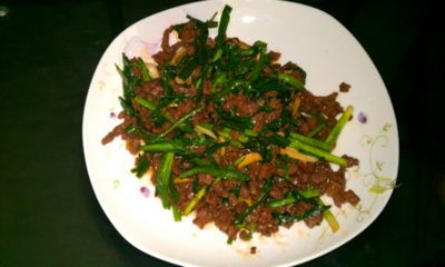 牛肉可以和韭菜同食吃吗