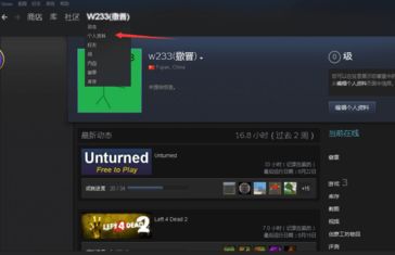 steam怎么改名字啊!