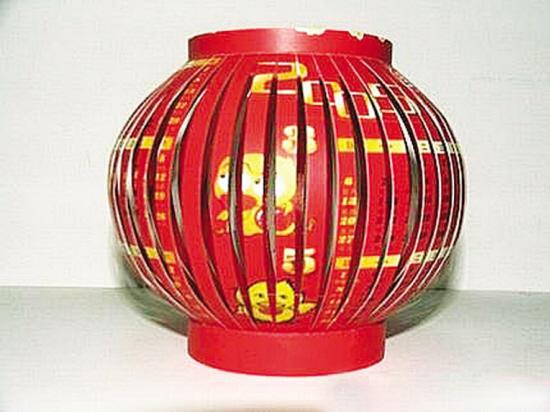 手工制作灯笼步骤