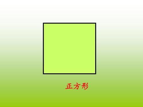 正方形和菱形的区别