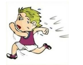 除了跑来跑去,还有这样的词语吗?