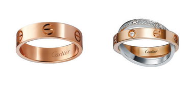 卡地亚love戒指报价，卡地亚戒指love系列尺寸