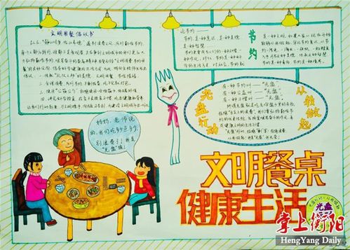 文明礼仪手抄报的内容?