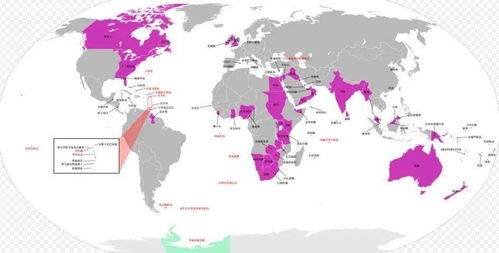 英国的殖民地有哪些?