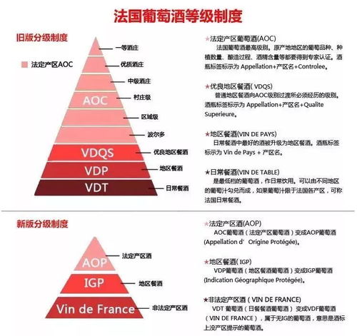 葡萄酒的级别是怎么划分的