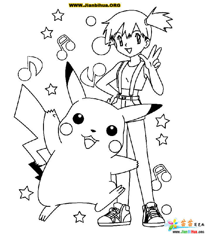 如何画好神奇宝贝简笔画?