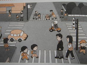 过马路一年级看图写话作文10篇