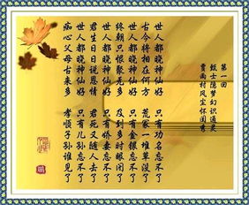红楼梦里面的诗句