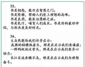 100个简短排比句