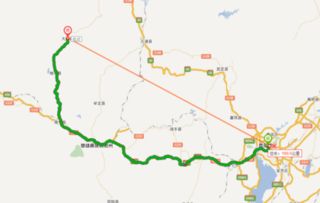 昆明到楚雄多少公里?