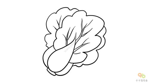 有哪些适合和宝宝一起画的超萌蔬菜简笔画?