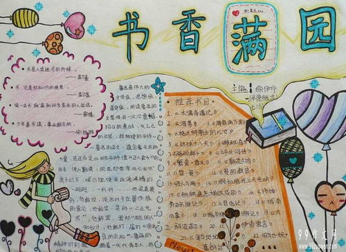 我爱读书的手抄报的内容怎么写?
