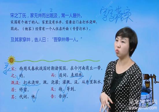 《宋之丁氏》文言文翻译是什么?