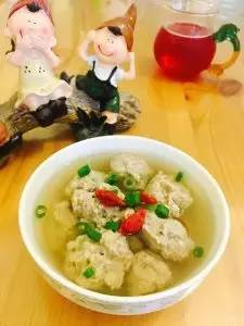 肉丸子汤的家常做法