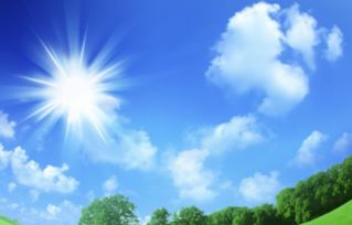 晴天的英文是什么?