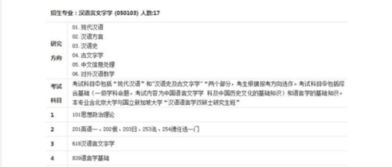 汉语言文学考研考哪些科目
