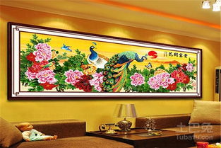 200厘米乘80厘米的十字绣花开富贵回收多少钱