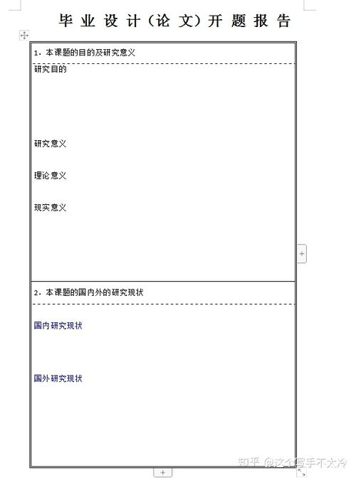 什么是开题报告