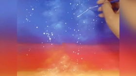 水粉画星空教程是什么?