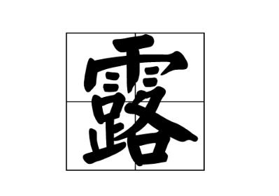 露出读音 露出读音是什么